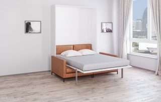 Leather Sofa Bed Mode